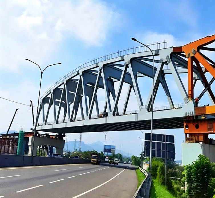 High-Strength Steel-Structure Navigable Bridge