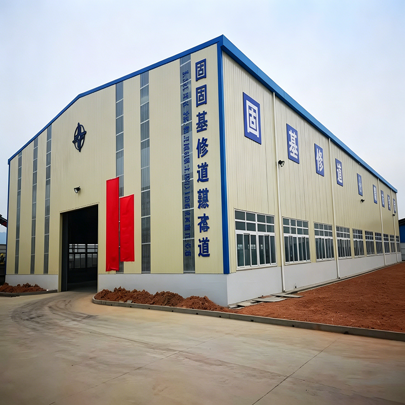 Portal Steel Structure High Tunnel Greenhouse