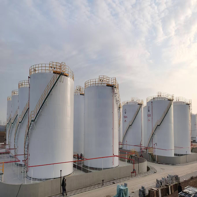 Vertical Custom-Sized High Capacity Diesel Storage Tank