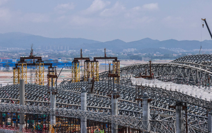 Framed Steel Structure for Airports