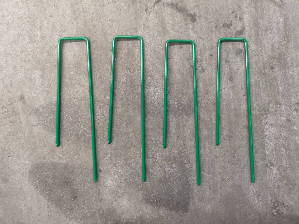 Galvanized PVC Coated U-Type Grass Staple