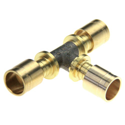 Brass PEX Pipe Fittings with Sliding Design