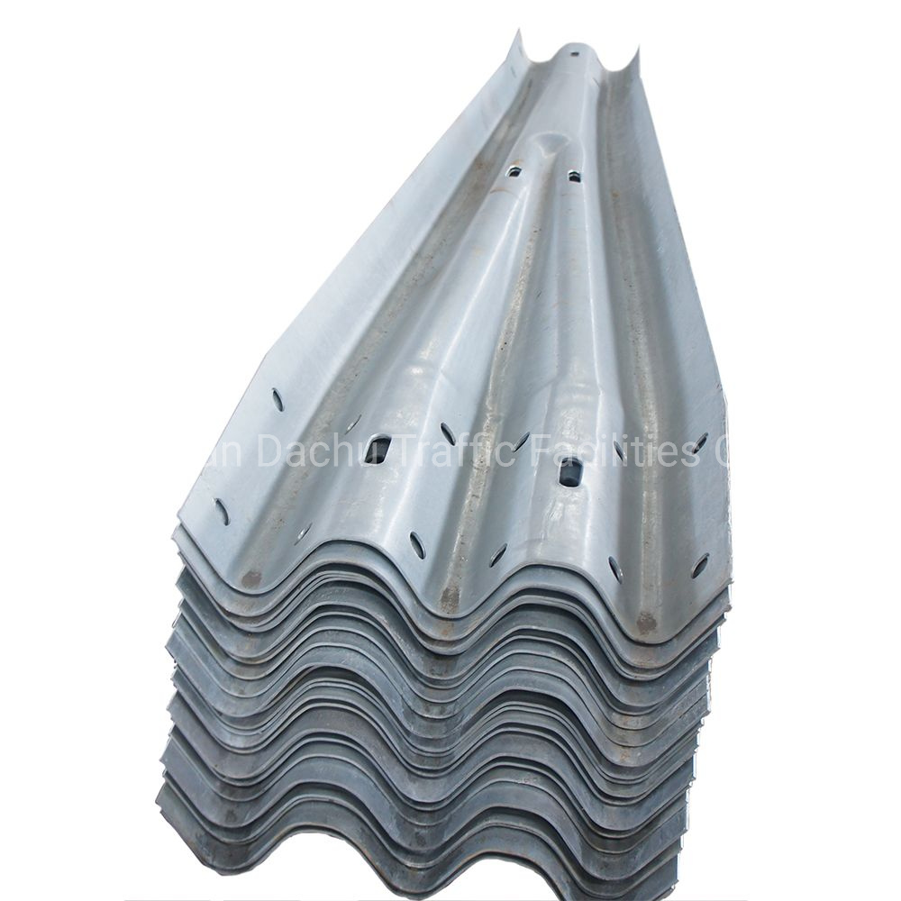 W-Beam to Three Beam Highway Crash Barrier Guardrail Transition
