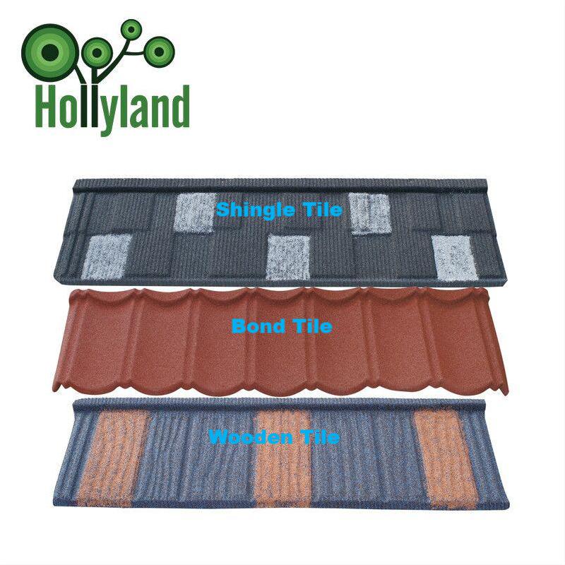Stone-Coated Steel Recycled Roman Tile Shingle