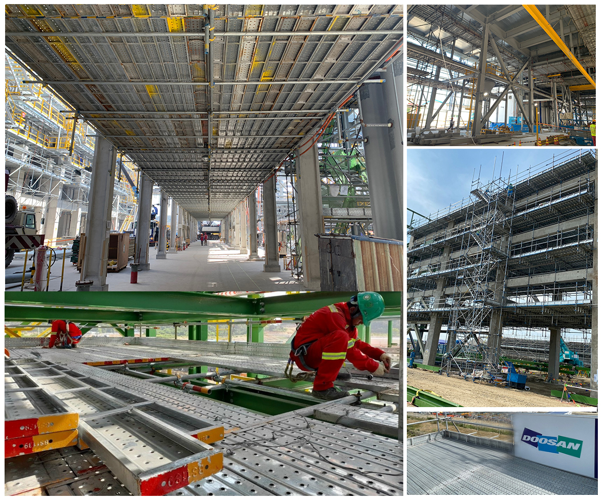 ADTO Pre-Galvanized Scaffolding Steel Board