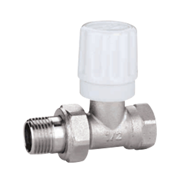 Low Price Forged NPT Brass Male Threaded Angle Radiator Valve