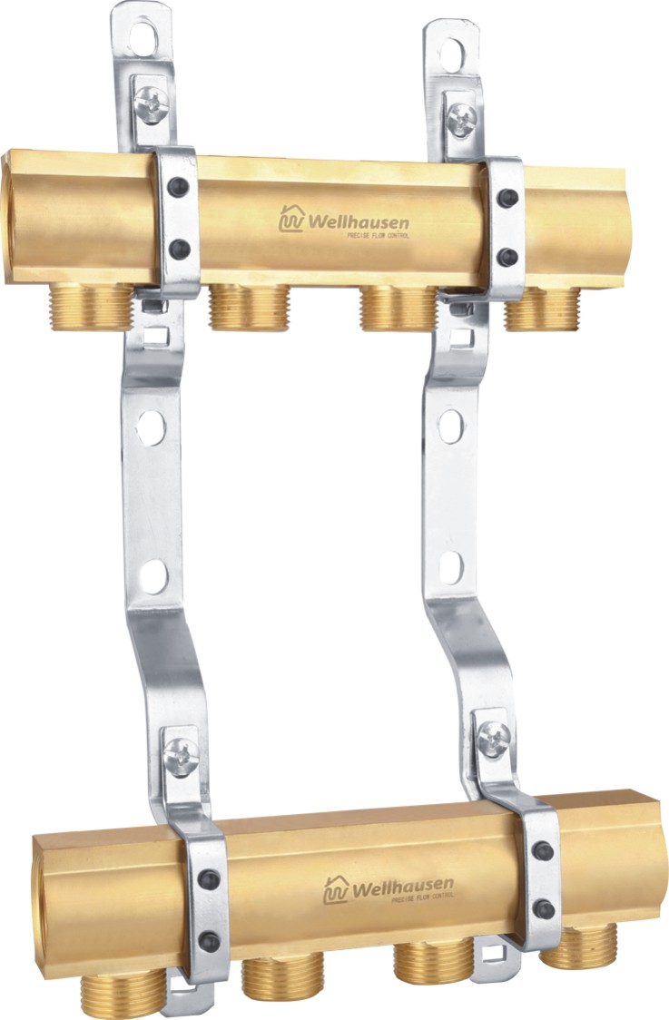 Brass Manifold Flow Meter for Underfloor Heating
