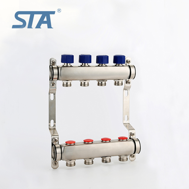 Stainless Steel Forging Water Heating Valve Manifold