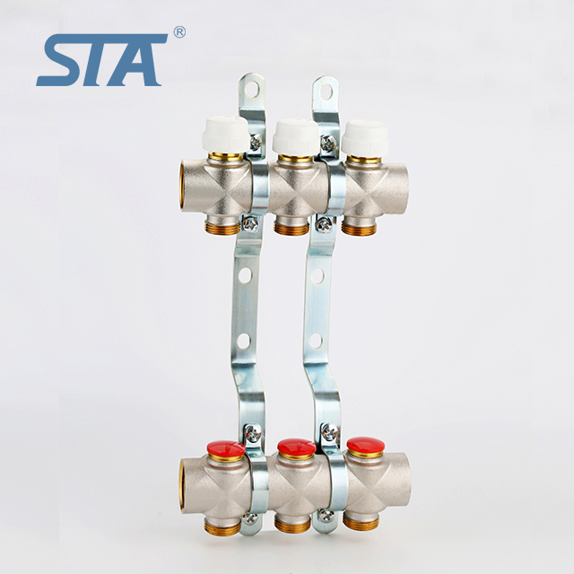 Brass Forging Water Heating Valve Manifold