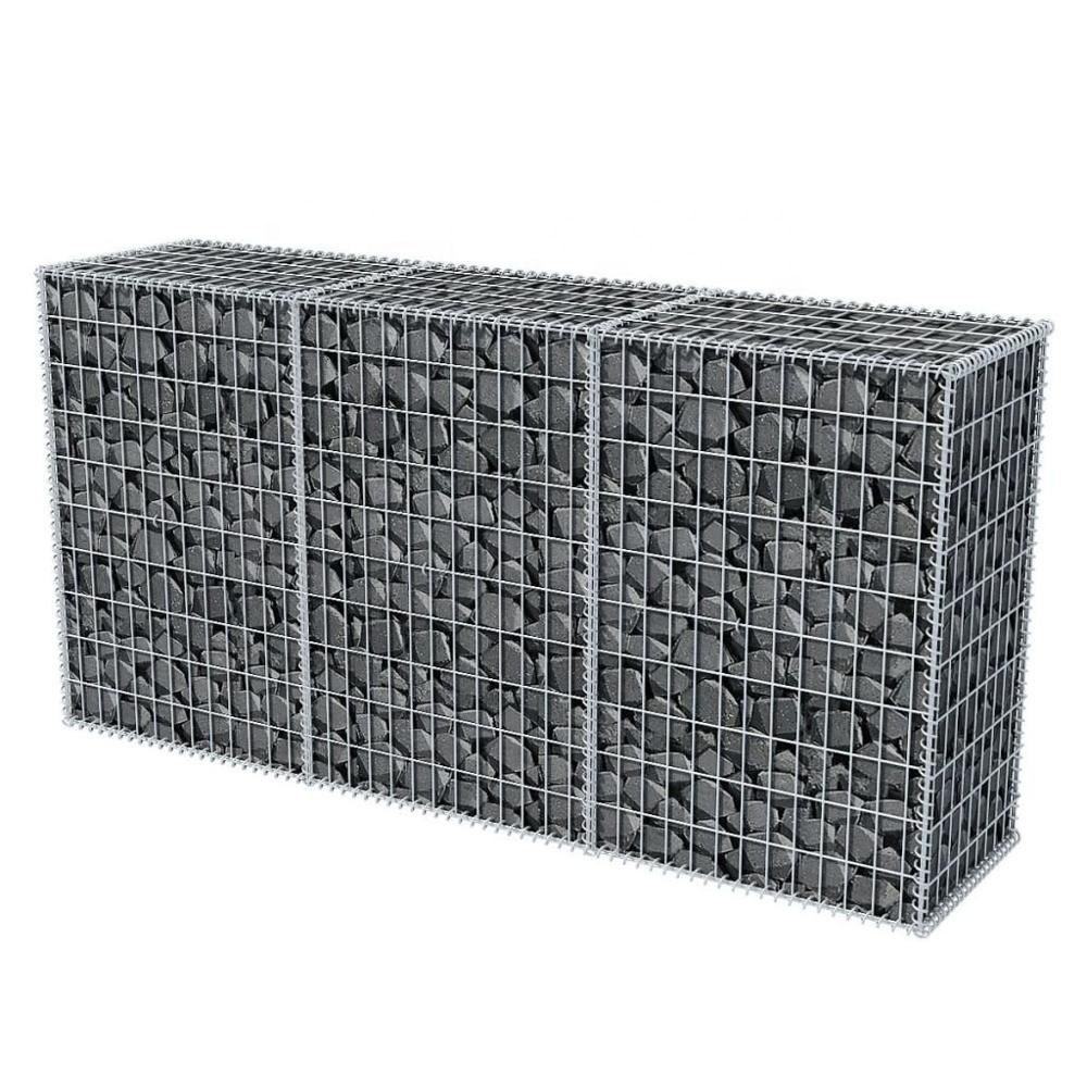 Hot Dipped Galvanized Welded Gabion Box 1x1x1m