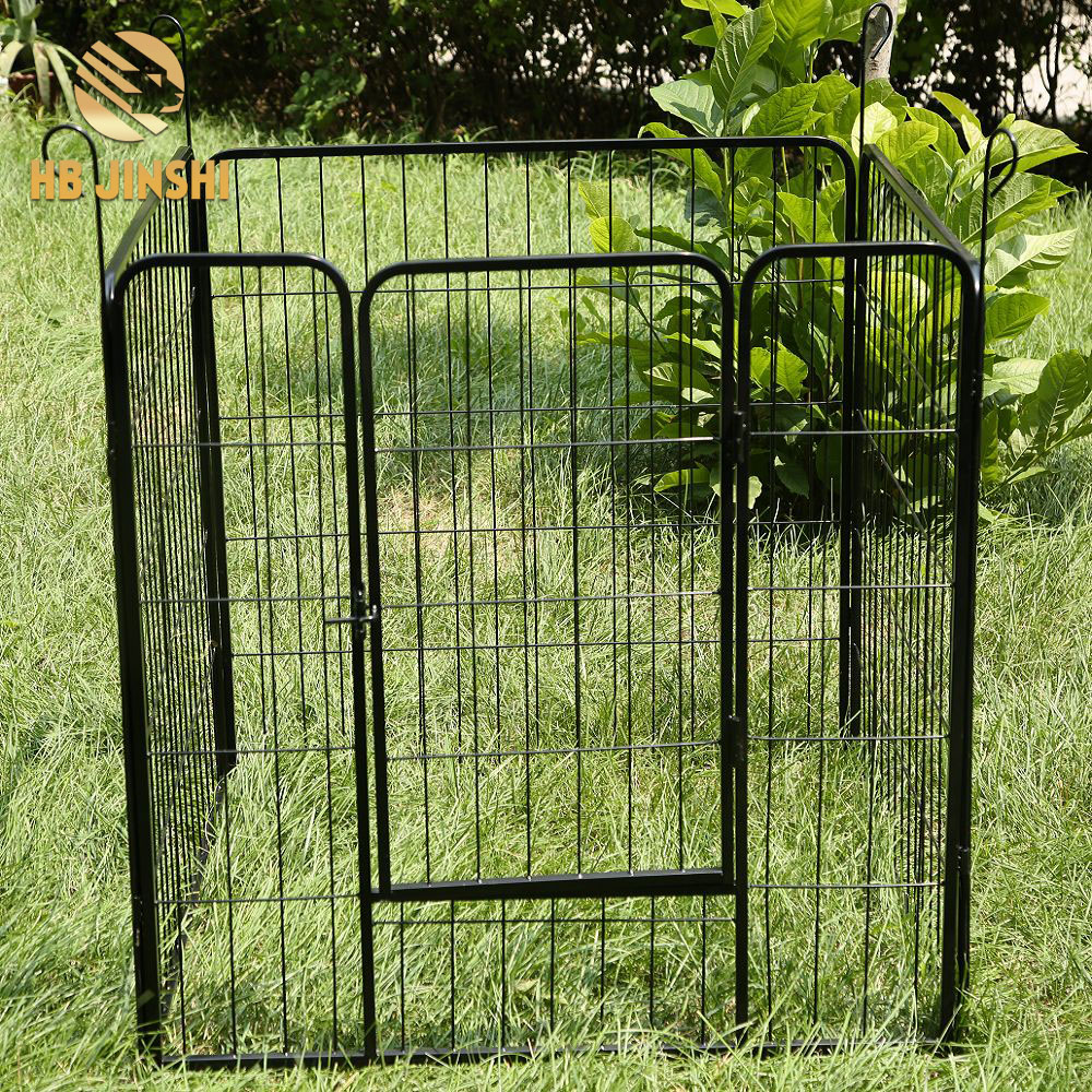 8-Panel Metal Pet Exercise Pen Dog Kennel Fence