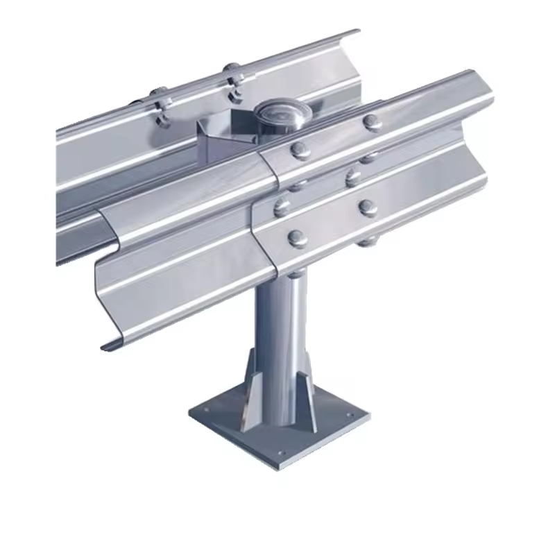 Hot Dip Galvanized Thrie Beam Highway Guardrail