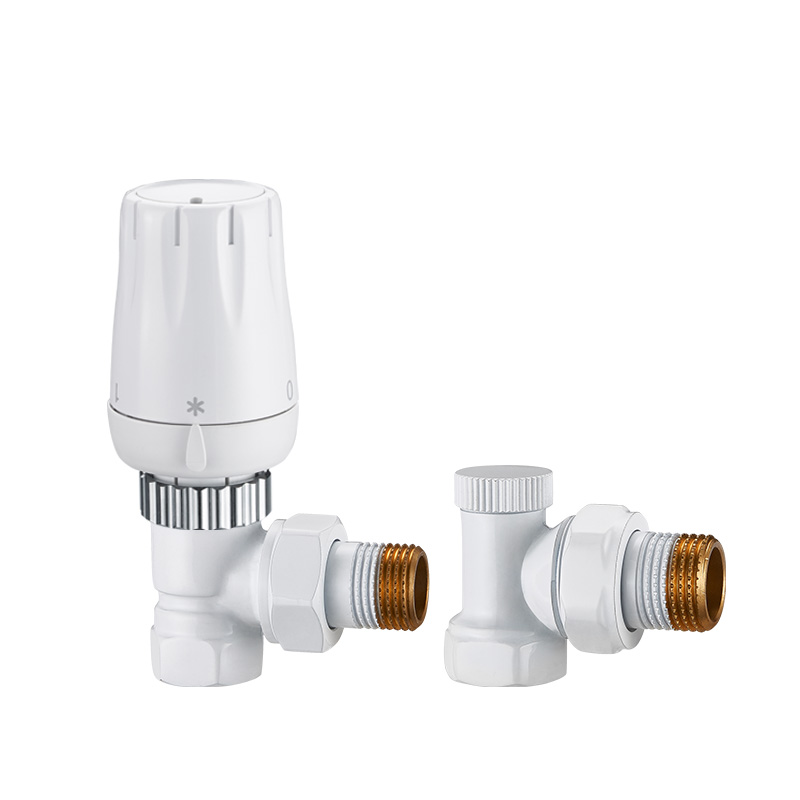 White BAIYILUN Radiator TRV Valve Heating Accessory