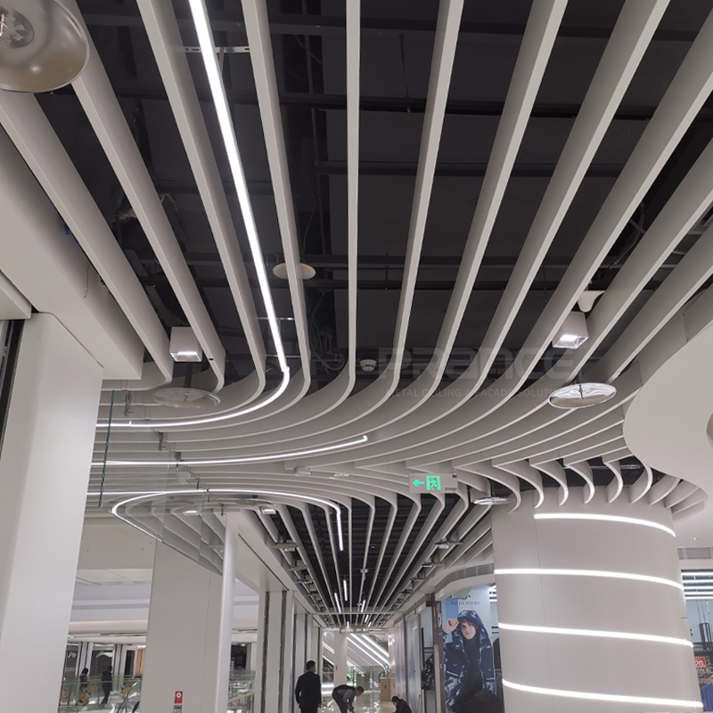 Metal Baffle Ceiling