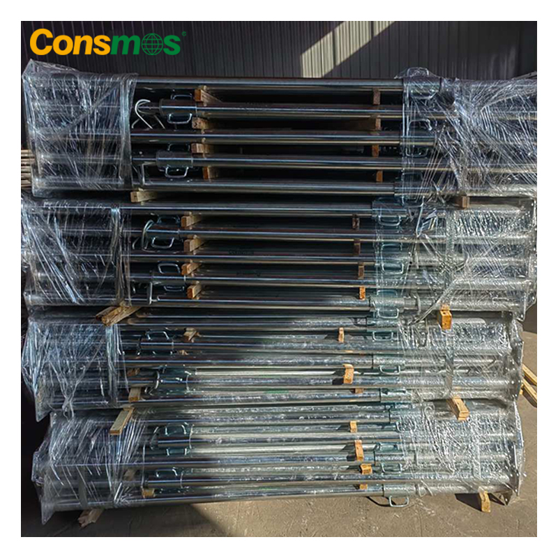 Adjustable Steel Support Manual Device 0.6m-6m
