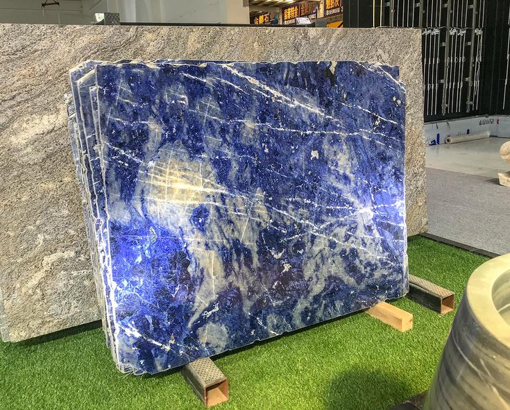 Bolivia Sodalite Blue Natural Marble Tiles