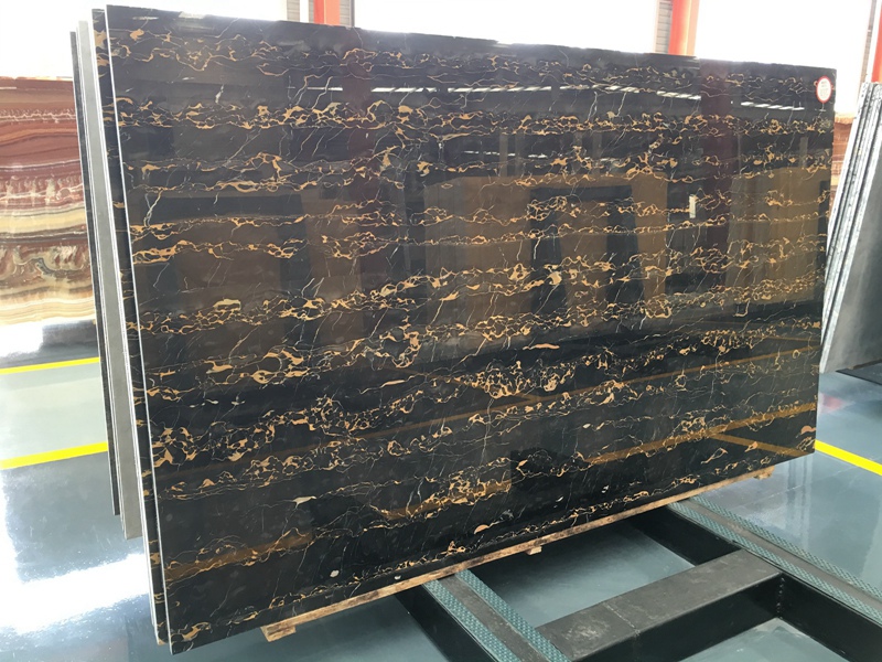 Athens Portoro Natural Marble Tiles