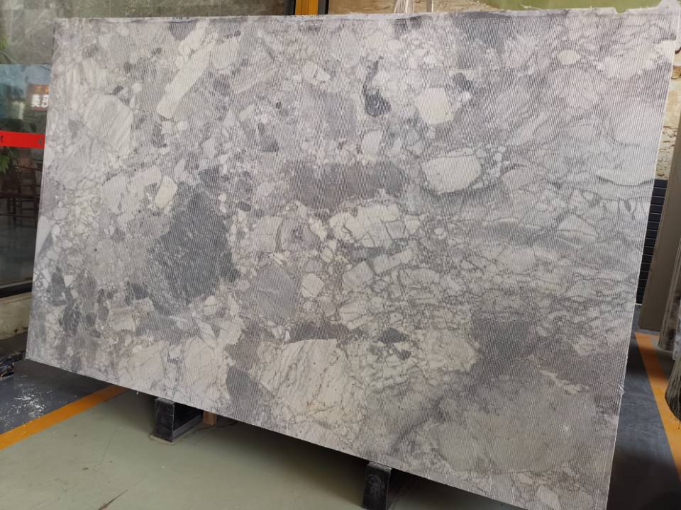 Oreo Grey Natural Marble Floor Tiles