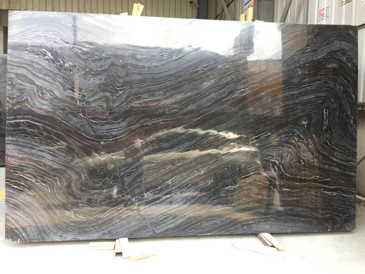 Ancient Wood Grain Natural Marble Tiles