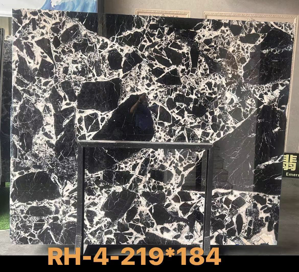 Bulgari Black Natural Marble Floor Tiles