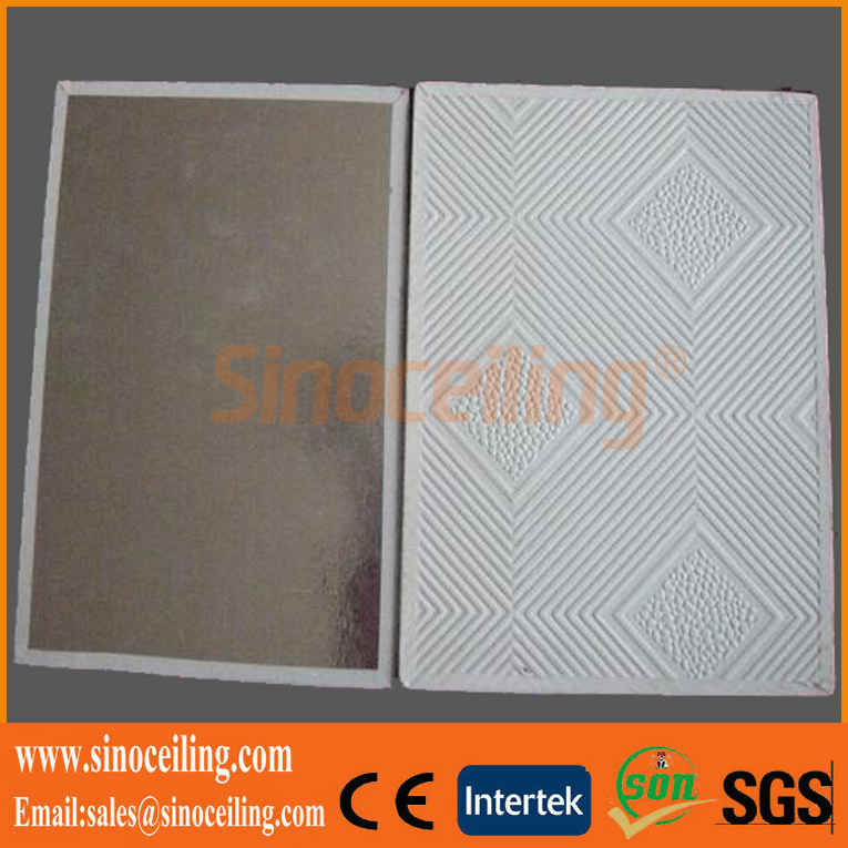 PVC Laminated Gypsum Tile