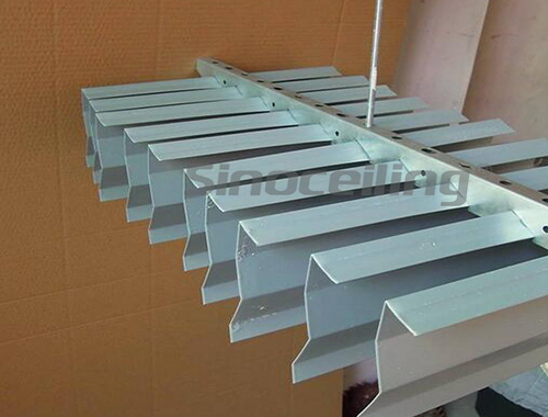 Baffle Aluminum Suspended Ceiling System