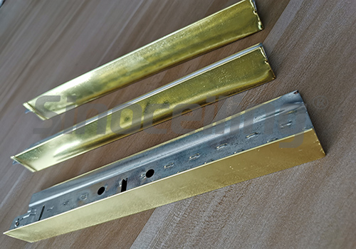Golden Coating Ceiling T-Grid System