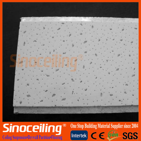Tegular Edge Mineral Fiber Lay-On False Ceiling Tile