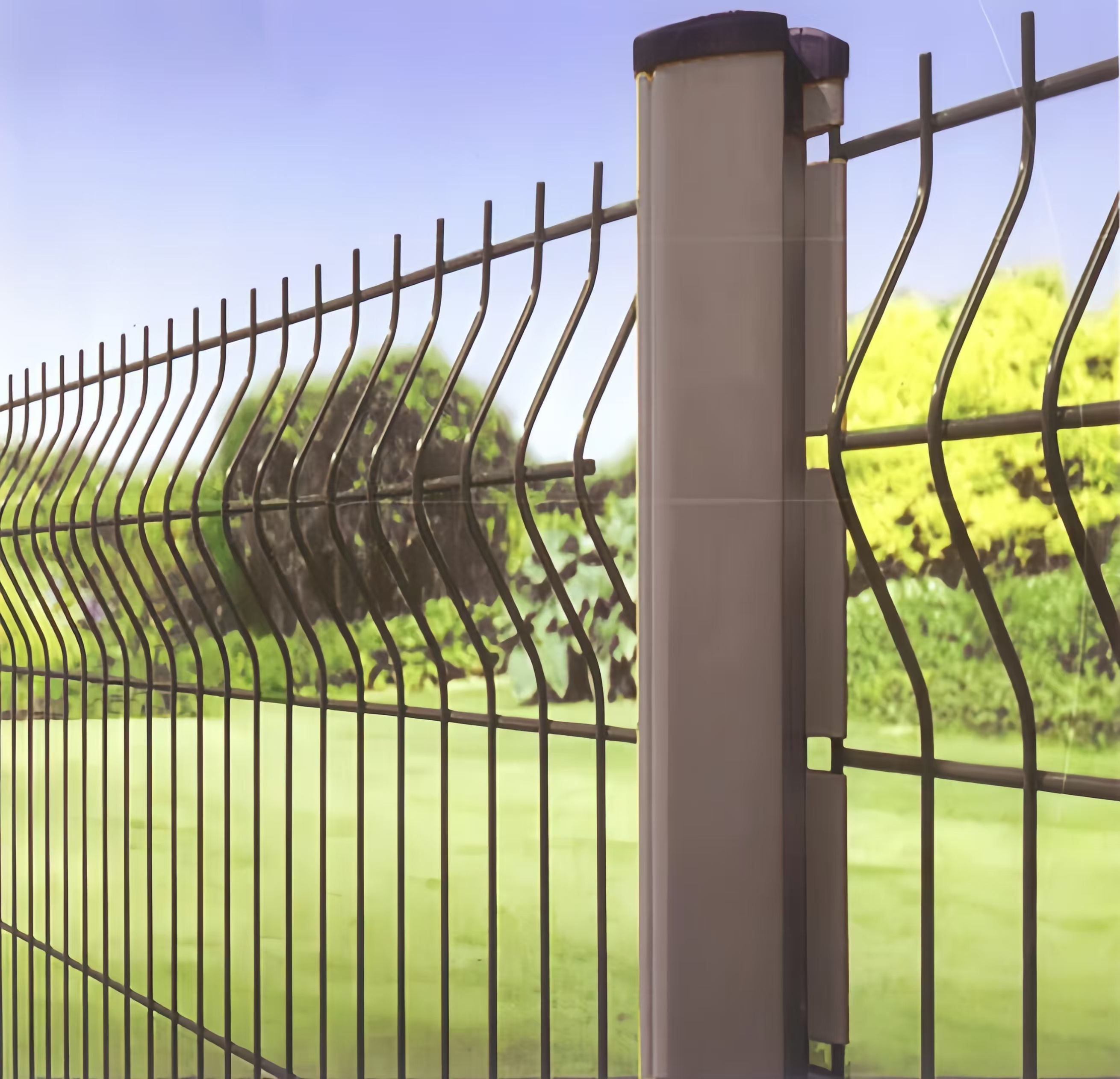 3D Bending Mesh Fence