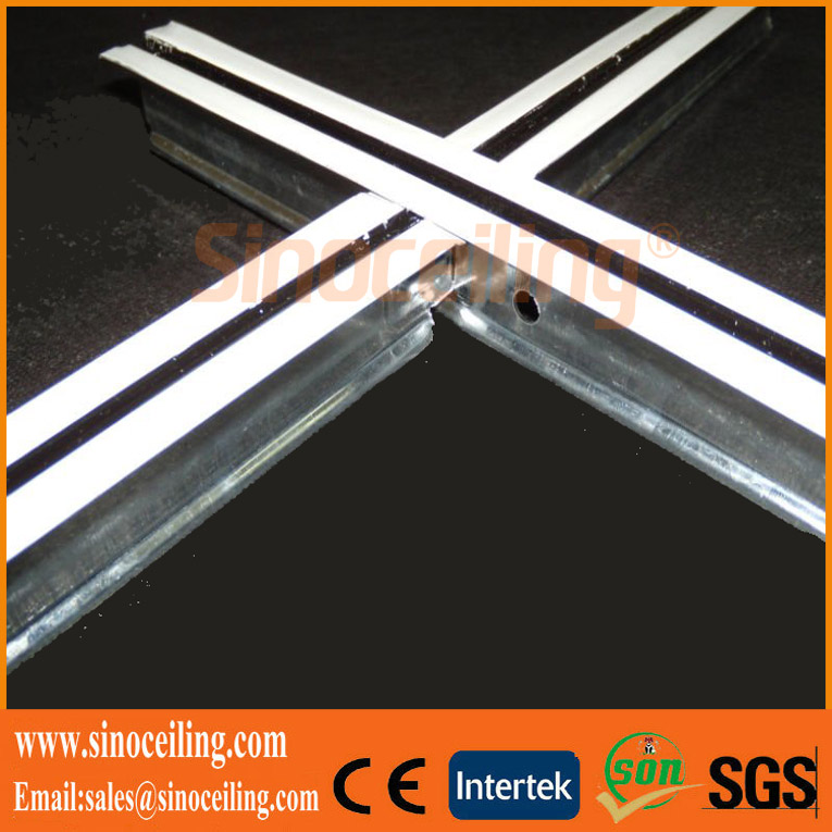 Groove Ceiling T Grids T24 Black Line Tee Bars