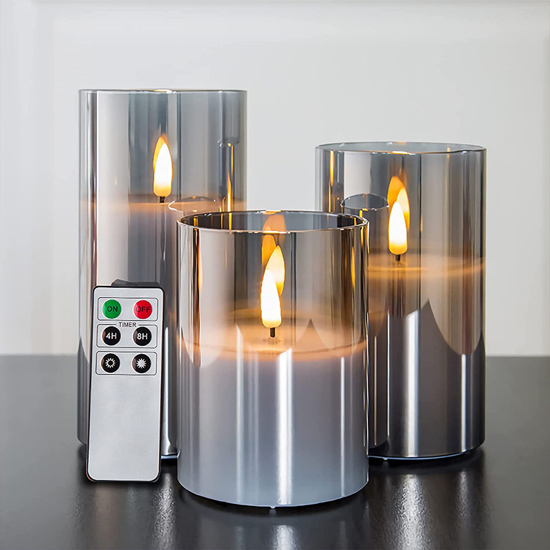 LED Candle Lights Amber for Weddings and Events