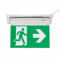 AUEXLED-06 LED Emergency Light Bulkhead Rechargeable IP65