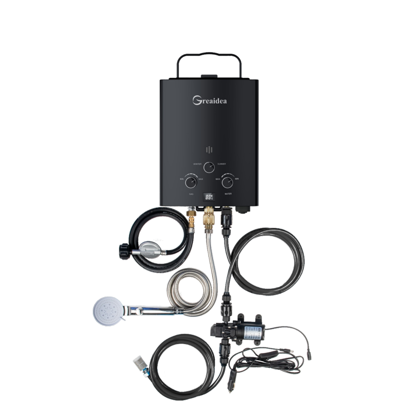 Outdoor Camping Gas Water Heater 5.5L/8L