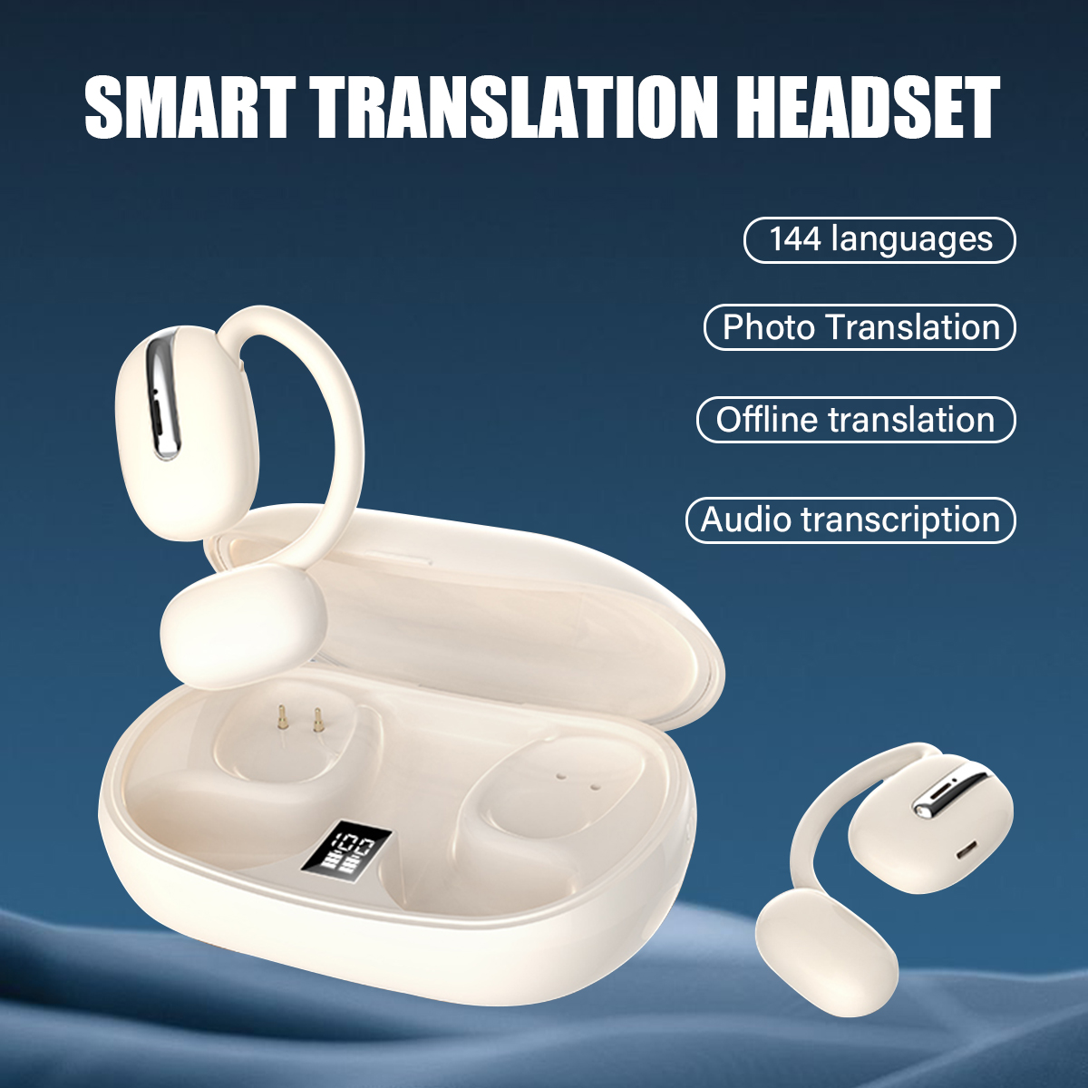 Real Time Translator Earbuds with Noise Cancelling