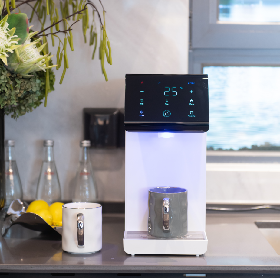 Water Purifier with Hot and Room Temperature Options