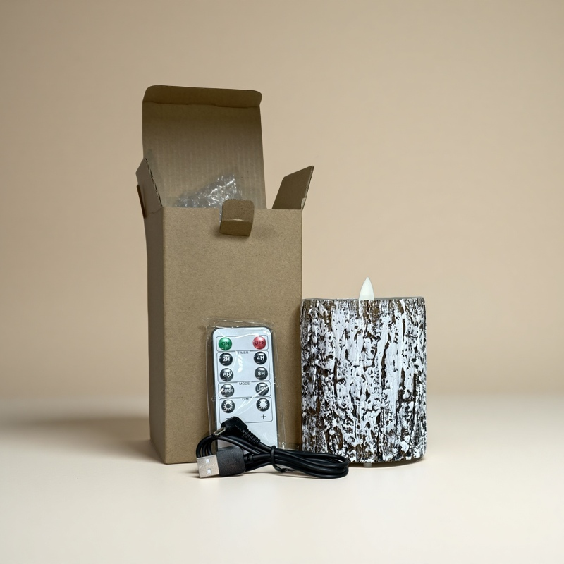 Rechargeable LED Flameless Candles with Timer Remote