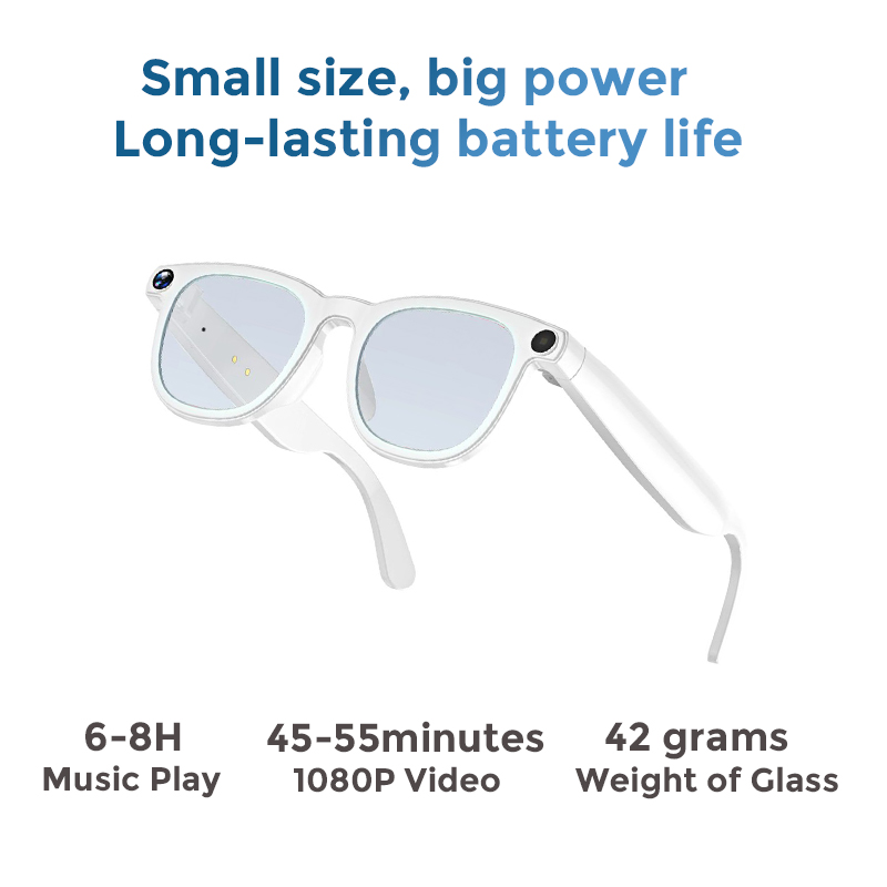 AI Translation Smart Sunglasses with Camera