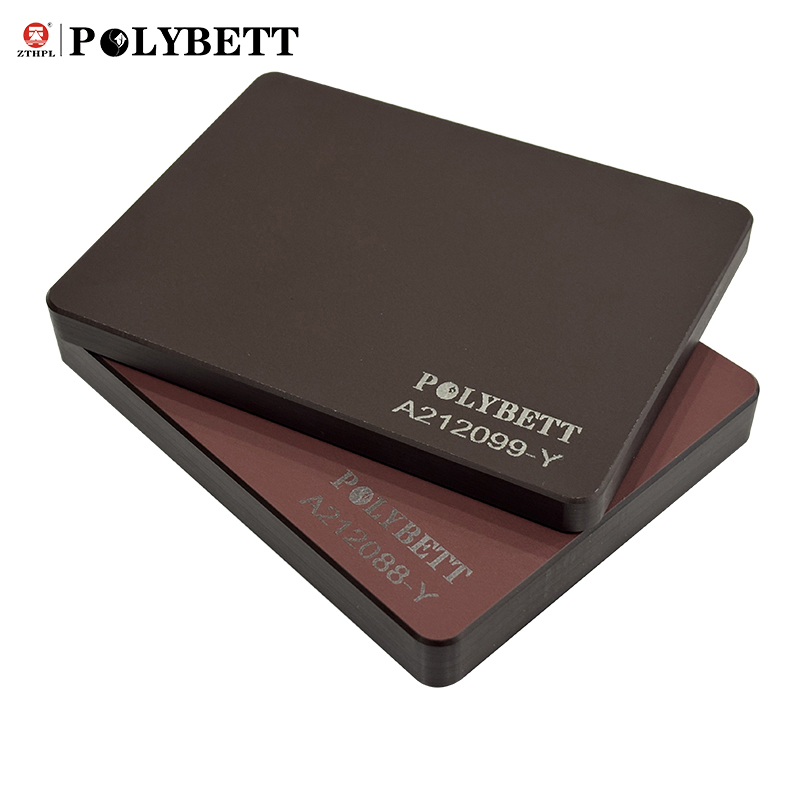 Polybett Solid Color Core HPL Seamless Furniture Veneer