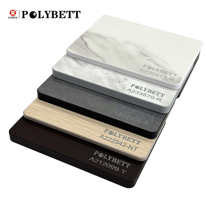 Polybett Seamless Solid Color Core HPL Furniture Veneer