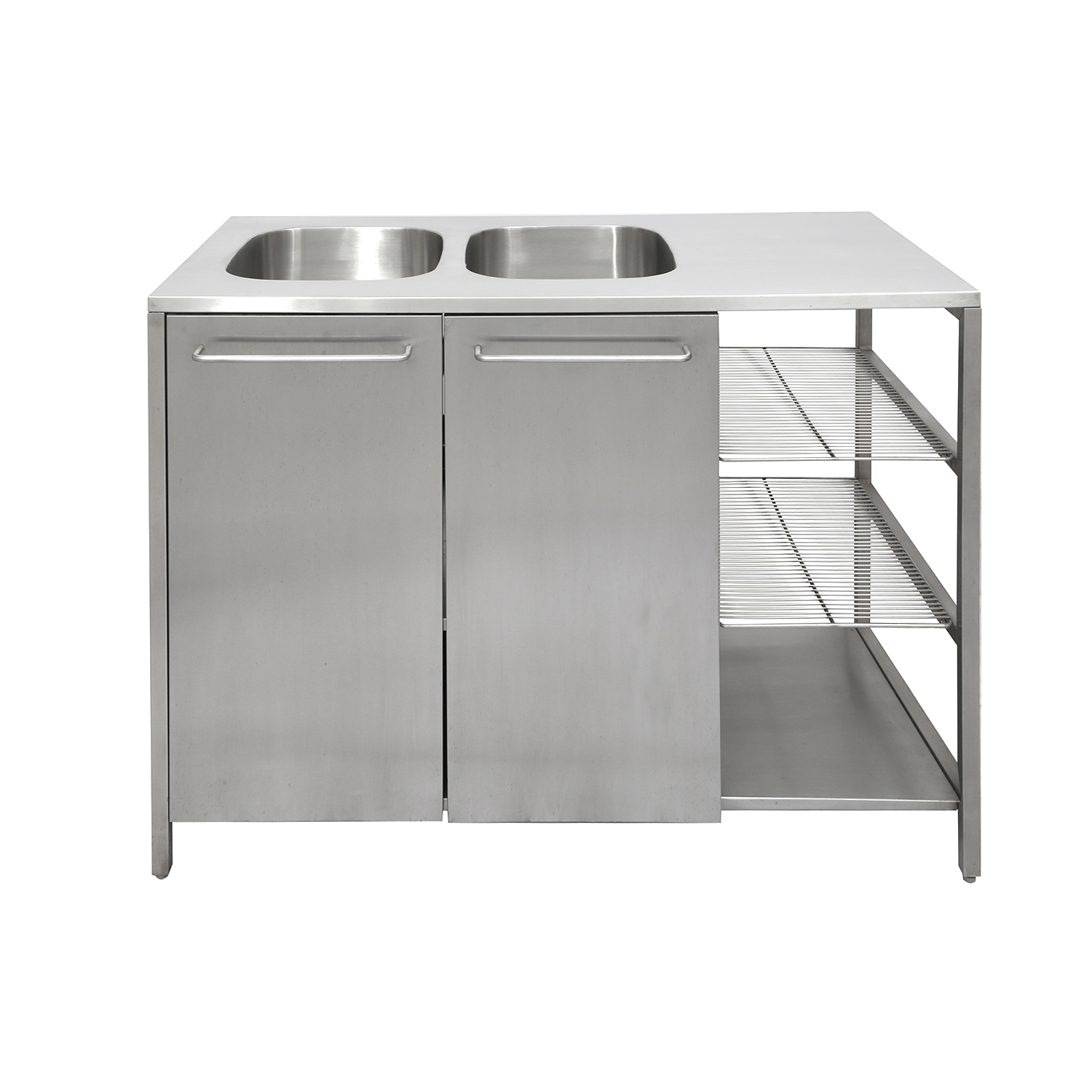 Stainless Steel Kitchen Cabinet with Sink