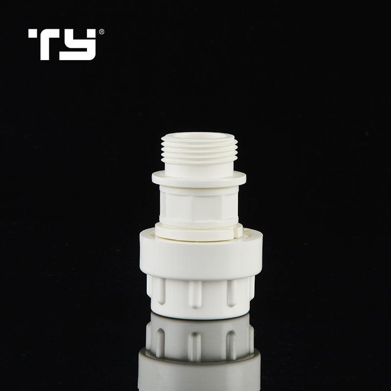 PVC Plastic Pressure Pipe Fittings for Water Supply and Drainage