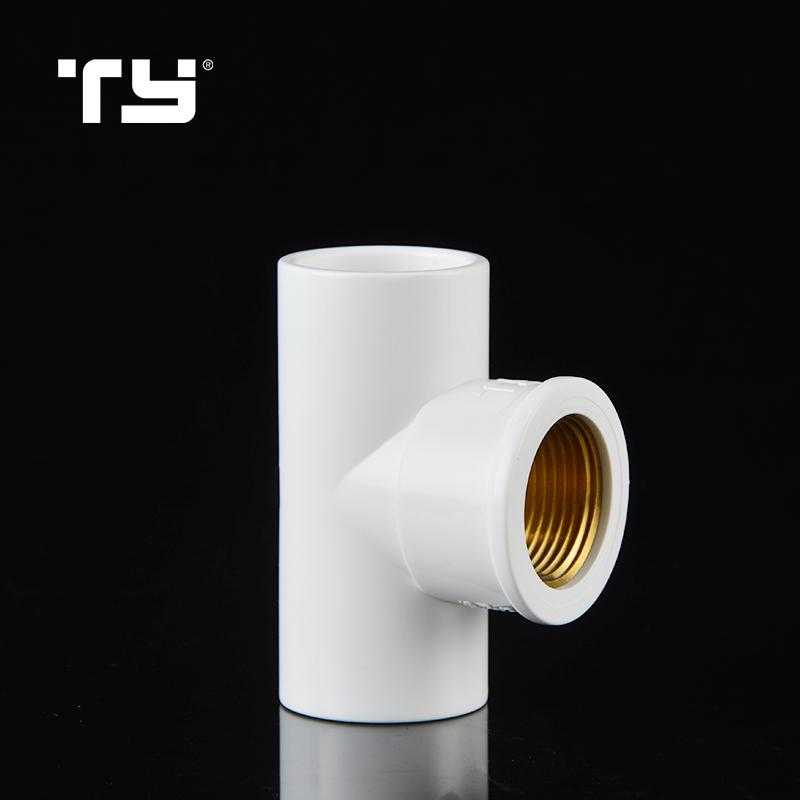 ASTM SCH40 PVC/Plastic Pressure Side Outlet Elbow Pipe Fittings Three-Way Tee
