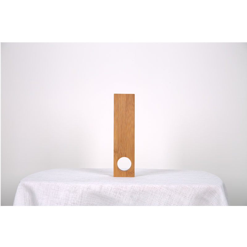Bamboo Wine Bottle Holder and Cutting Board Set