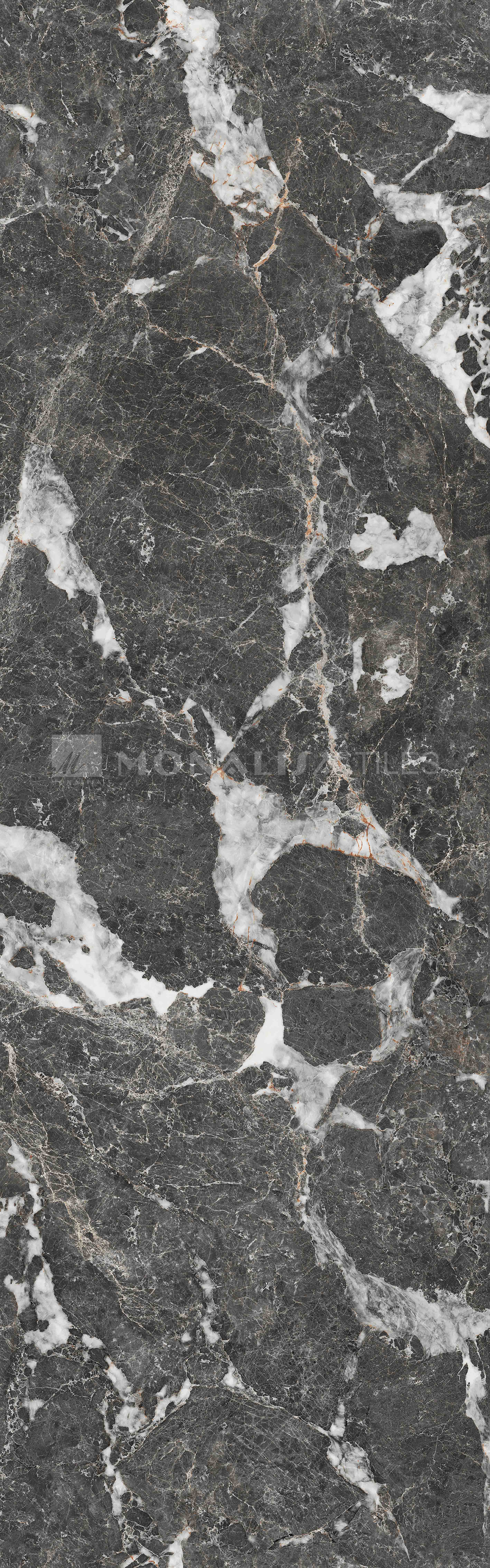 Sintered Stone Porcelain Slab Purple Snow Design