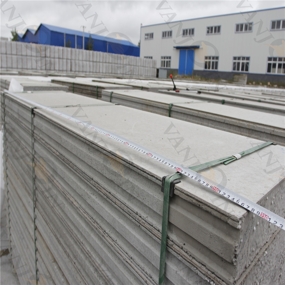 Vanjoin 150mm Lightweight Exterior Wall Cement Board Polyurethane Sandwich Panel