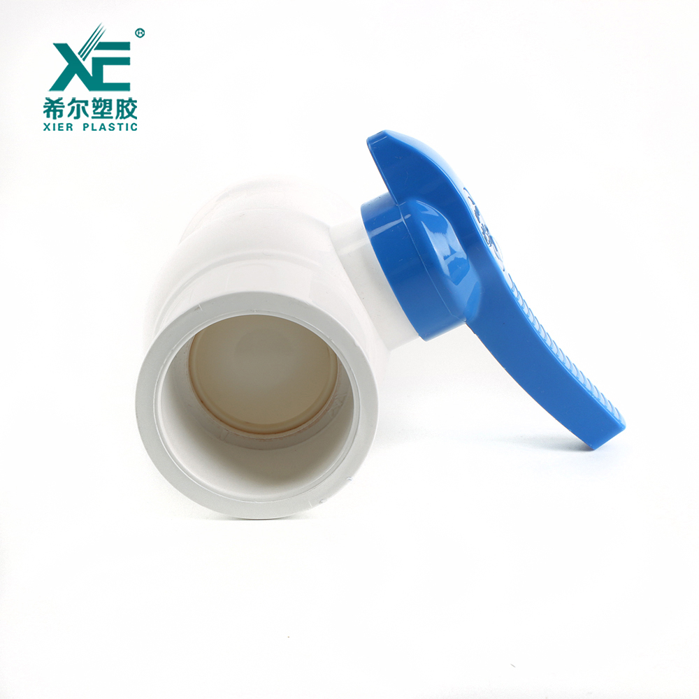 UPVC End Ball Valve with NBR O-ring and ABS/UPVC Handle