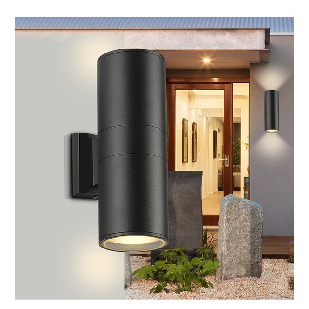 Outdoor Circular Up and Down Wall Lamp