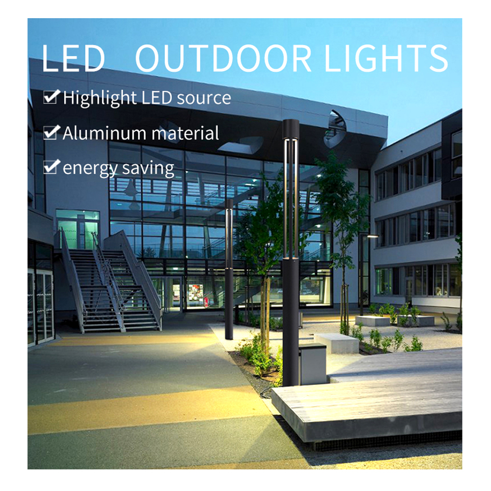 2.5m Outdoor Park Garden Post Pillar Column Light Lamp
