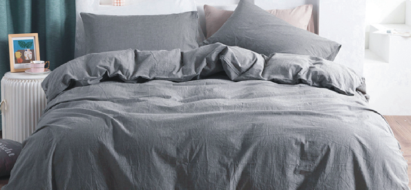 200TC Cotton Satin Hotel Bedding Set 5-Piece