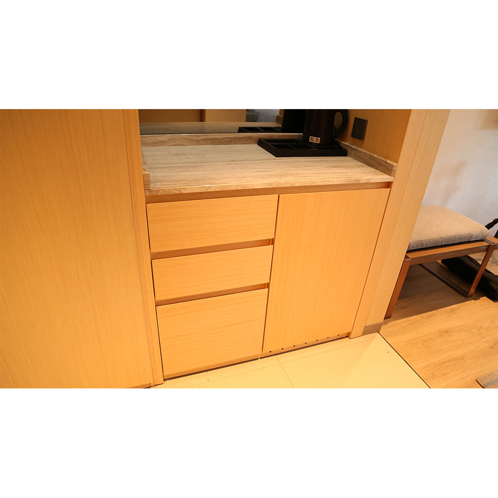 3-4 Star Hotel Plywood Minibar Cabinet